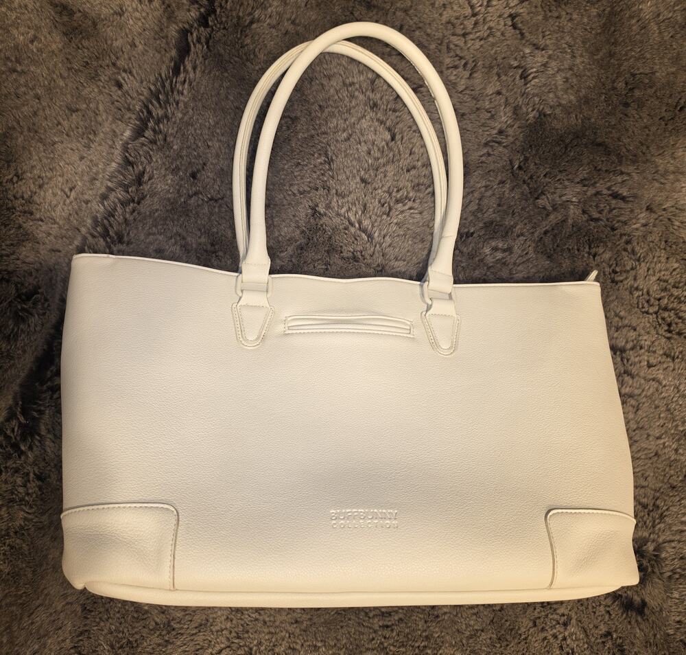 Buffbunny Collection Game Changer Tote Cream Color